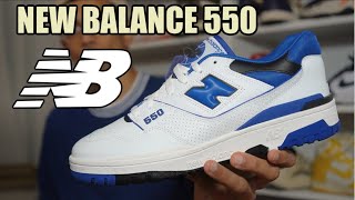 NEW BALANCE 550 REVIEW amp ON FEET  SIZING amp RESELL [upl. by Secrest]