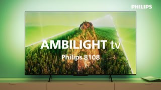 Philips 8108Serie 4K UHD LED Ambilight TV [upl. by Merrel498]