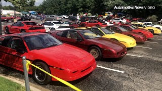 AUTOMOTIVE NEWS VIDEO  07262023 Pontiac Fiero 40thanniversary celebration [upl. by Aihpos]