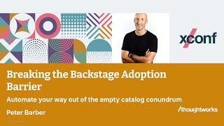 Automatically generate Backstage entity descriptors for easy adoption — XConf Singapore 2024 [upl. by Schindler]