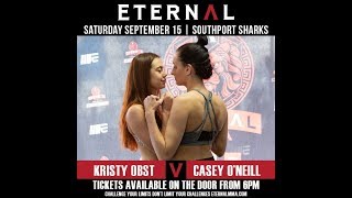 ETERNAL MMA 36  CASEY ONEILL VS KRISTY OBST  WMMA FIGHT VIDEO [upl. by Alamac123]