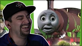 DISGUSTING 😂  YTP  Percy Does The Station Joke While Covered In ChocoLait REACTION [upl. by Dolloff]