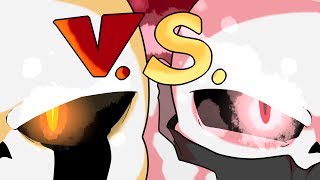 AnimationULTRATALE EP2 DELTA VS CROSS [upl. by Eetnod459]