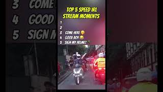 Top 5 SPEED IRL STREAM MOMENTS shorts ishowspeed funnyvideo memes streamer irlmoments [upl. by Canotas198]