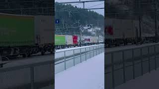 Cargo Net Intermodal Dombas Norway 1112024 [upl. by Laidlaw]