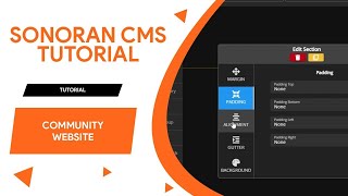 Sonoran CMS Tutorial 12 Community Websites hold [upl. by Vivia]