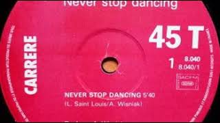 Régine quotNever stop dancingquot 1979 Carrere [upl. by Dihgirb]