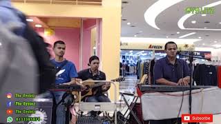 Pergi tak Kembali Rabbani Live Busking Cover by The Eyelitz [upl. by Jabe524]