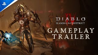 Diablo IV  Season of the Construct Gameplay Trailer  PS5 amp PS4 Games [upl. by Ert]