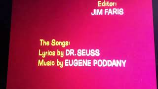 Horton Hears a Who Ending Credits 1970 [upl. by Nakada]