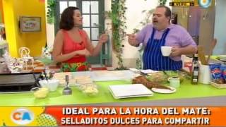 Recetas dulces a la chapa Selladitos rellenos [upl. by Asaret]