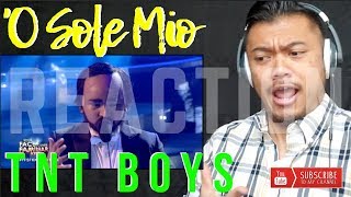 TNT BOYS as The Three Tenors singing O Sole Mio on YFSF  REACTION vids with Bruddah Sam [upl. by Gerson]