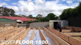 SilverFloor® Reflective Underfloor Insulation  Installation Timelapse [upl. by Kcirddet123]