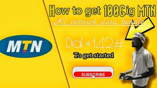 How to buy 100Gig MTN all network with R229 for 30 days  MTN users [upl. by Aurelie]