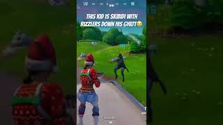 Bro did not rizz up livvy dunne but Kai cenat did😭fortnitegamingviralclips [upl. by Skerl]