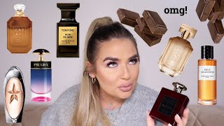 🍫 13 YUMMIEST CHOCOLATECOCOA FRAGRANCES 🍫 4 WOMEN amp MEN  PERFUME COLLECTION  Paulina Schar [upl. by Kloster]