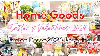 HOMEGOODS EASTER 2024 amp VALENTINES DAY DECOR SHOP WITH ME [upl. by Rozanna]