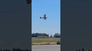 RC Cub Short Landing [upl. by Yeclek789]