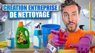 Créer sa MicroEntreprise de Nettoyage de A à Z en 12 Minutes [upl. by Durrell]