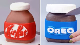 Most Amazing Oreo amp Kitkat Mixed Chocolate Cake  Oddly Satisfying Cake Tutorial  So Tasty [upl. by Aznaed164]