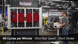 75 Ton PunchingBlanking Hydraulic Press High Speed [upl. by Eillit]