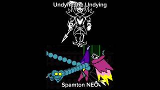 Undyne the Undying vs Spamton NEO Undertale  Deltarune [upl. by Dacy]