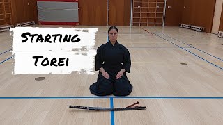 iaido Hajime no toreistarting etiquette zen Nihon kendo renmei iaido [upl. by Leugim]