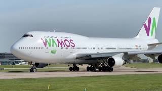 Wamos Air Boeing 747  Manchester Airport  22062019 [upl. by Nyliuqcaj]