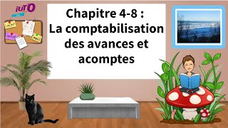 Cours de comptabilité financière  Les avances et acomptes [upl. by Eenaj87]