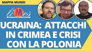 Guerra in Ucraina gli attacchi in Crimea e la crisi con la Polonia [upl. by Arrec]