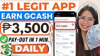 PAYOUT IN 1 MIN ₱3500 GCASH💸 TOP 1 LEGIT EARNING APP  EARN MONEY USING PHONE with FBS [upl. by Leontina]