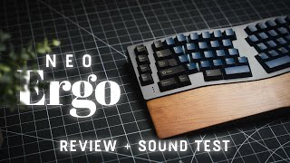 Neo Ergo  A Beautiful Budget Tented Alice Review  Sound Test [upl. by Ecnahoy877]