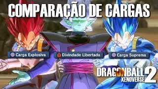 Comparação com as CARGAS DE KI  Dragon Ball Xenoverse 2 [upl. by Beverie]