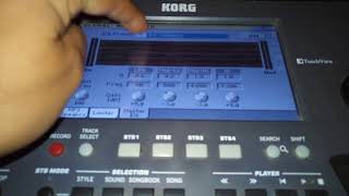 اضافة ماستر قوي الى الاورغ korg pa600 add master [upl. by Ellerehc]