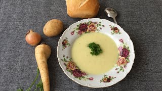 Pastinaken Creme Suppe 🥣  leckere Gemüse Suppe [upl. by Melise]