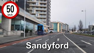 Dash Cam Ireland  Sandyford to Terenure Dublin [upl. by Gamages]