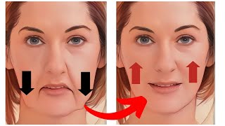 ANTIAGING EXERCISES FOR SAGGING SKIN AND JOWLS  LIFT CHEEKS  LIFT JOWLS [upl. by Yeaton]