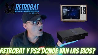 retrobat y ps2 con bios incluidas [upl. by Yeliab]