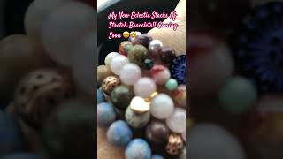 Stretch Bracelets Tutorial jewelry beads bracelets shorts unboxing [upl. by Brooks244]