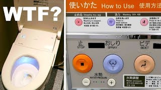 How to Use Japanese Toilets PROPERLY [upl. by Atteloj]