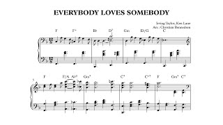 Everybody Loves Somebody  Piano [upl. by Ajax]