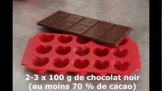 Chocolats coeur caramel au beurre salé [upl. by Arikat73]