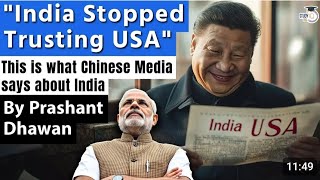 india stopped trusting usa news by Prashant Dhawan [upl. by Jollenta631]