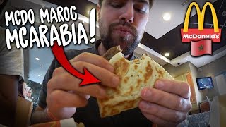 LE MCDONALDS AU MAROC  JE TEST LE MCARABIA amp MC FONDUE [upl. by Zusman211]