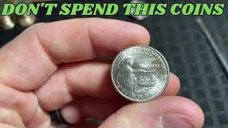 TOP 2 ULTRA RARE DIRTY COINS QUARTER DOLLAR COINS COIN VALUE WORTH A LOT OF MONEY [upl. by Flori15]