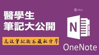 醫學院如何用iPad做筆記？醫學系筆記術大公開｜高效率讀書筆記！超好用的筆記神器Onenote心得分享｜Onenote使用技巧攻略 [upl. by Yaker51]