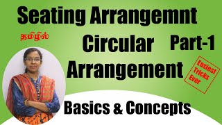 Circular Seating Arrangement Basics and Concepts with Excellent TricksNew Webiste [upl. by Anikram]