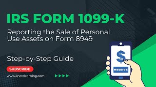 How to Report Form 1099K on Form 1040 for Personal Use Sales [upl. by Adia]