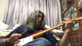 Yngwie malmsteen Alcatrazz Big foot guitar cover [upl. by Atinel]