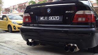 STREAMMY  BMW E39 Hamann M5 Muffler [upl. by Elleahcim]